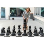 משחק שח-מט רצפה ענק